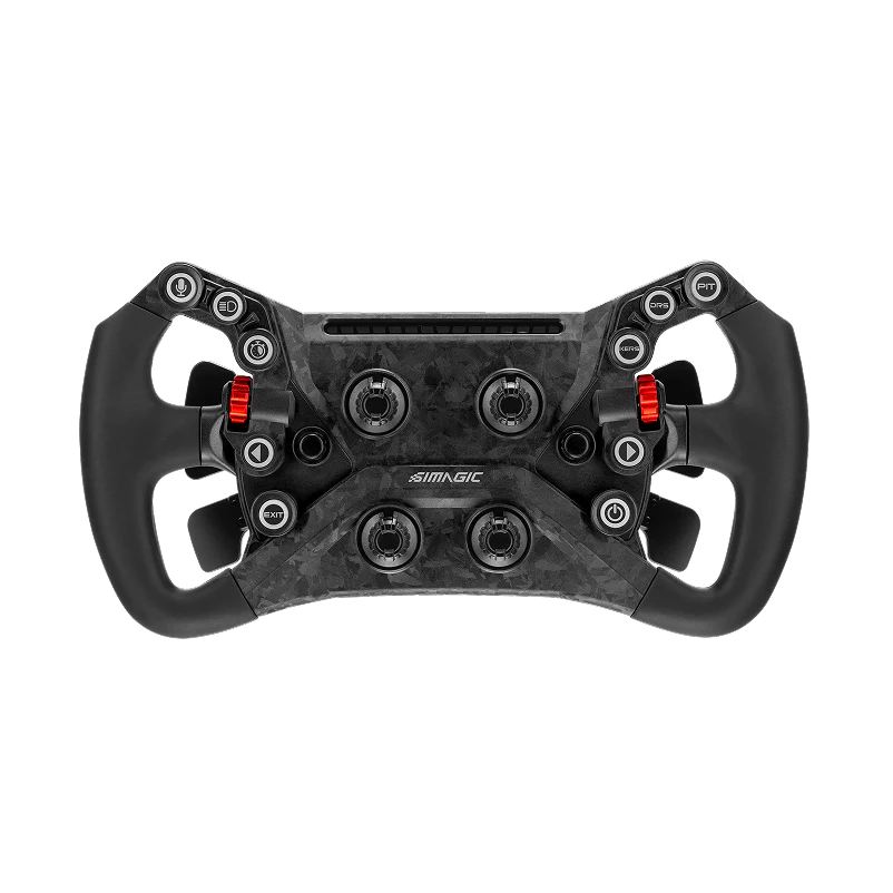 Simagic Alpha EVO Pro 18Nm Wheel Base, GT NEO Steering Wheel P1000 Pedal Set and Shifter Bundle - Image 3