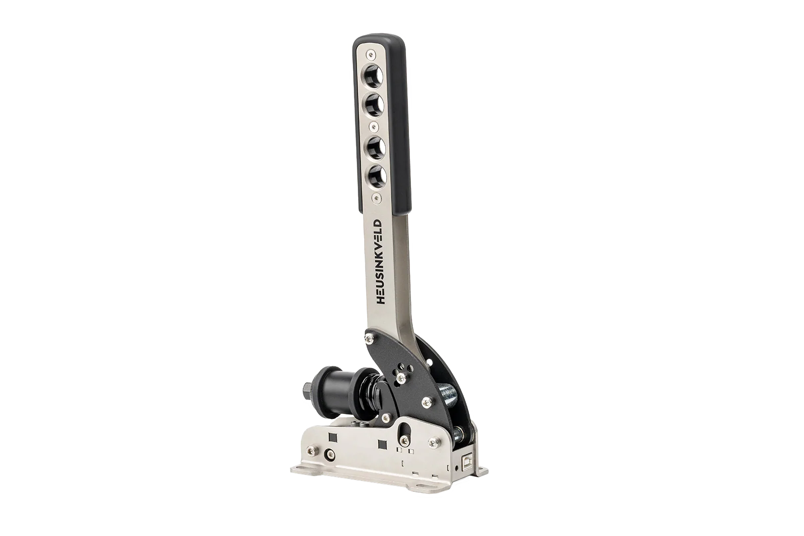 Heusinkveld Sim Handbrake Black — Professional Load-Cell USB Handbrake for Rally, Drift, Rallycross & Sim Racing Cockpits