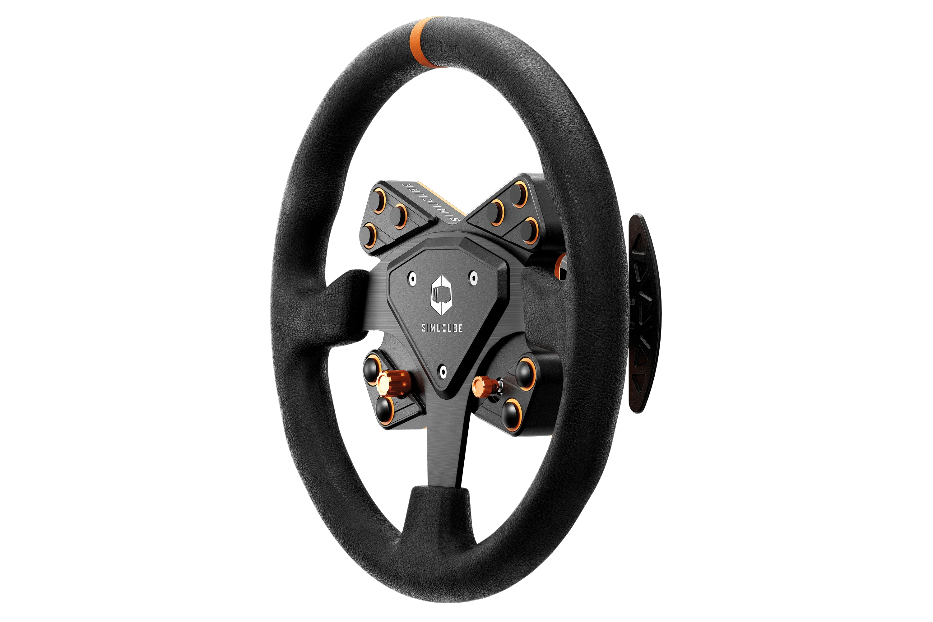 Simucube Tahko Round Black Edition Sim Racing Steering Wheel - Image 2